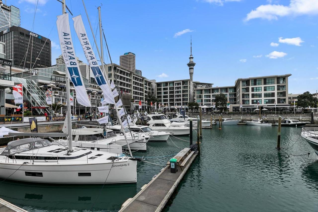 Dazzling Sea Views - Heart Of The Viaduct Auckland Exterior photo